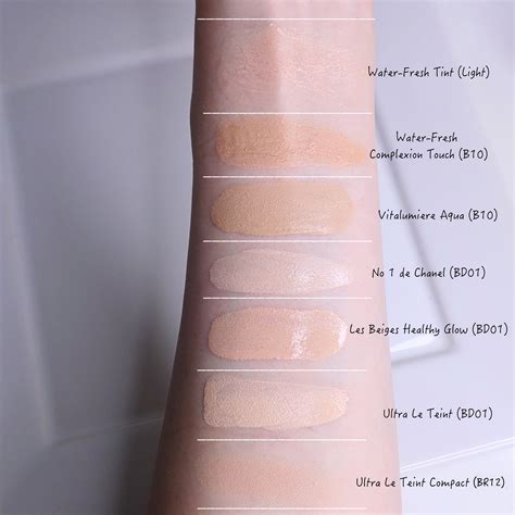 chanel no 1 foundation shades